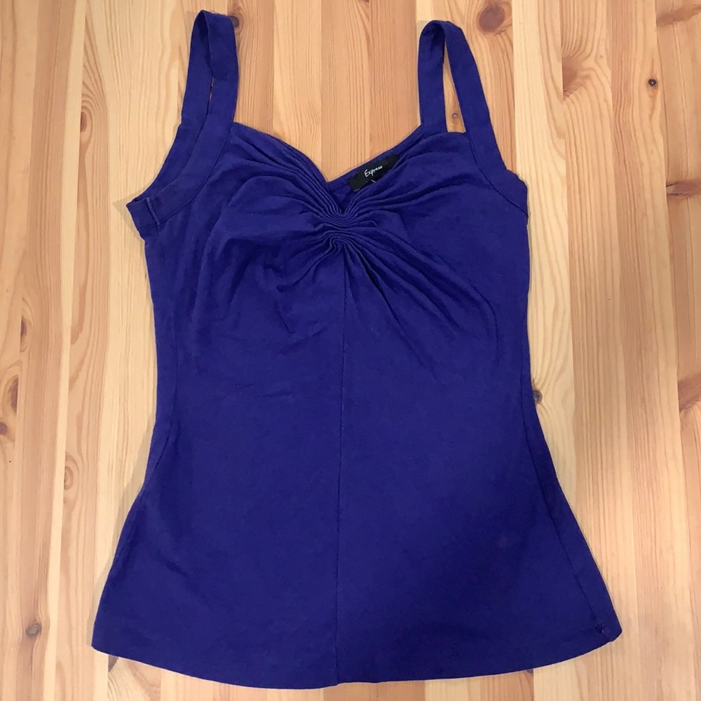 Blue tank top